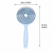 Soft Hair Detangling Brush Vented Design Straightening Hair Brush Round Hair Brush  For Women
