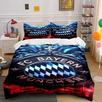 FC Bayern München logo. Bedding sets Duvet cover sets Duvet covers Pillowcases(1*Duvet Cover 2*Pillowcases without duvet insert) 135x200cm