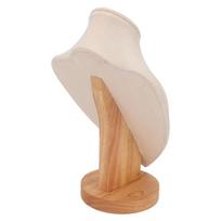 16.5x10.5x23.5cm Medium Neck Mannequin Jewelry Holder  Boutique window ornament layout smėlis