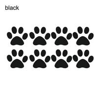 Decals Creative Personality Cute Cat Paw Car Sticker  Footprint Prints juoda