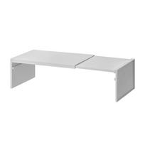 Non-slip Retractable Kitchen Shelf Adjustable Cabinet Partition Rack Modern Dish Shelf  for Kitchen pilka