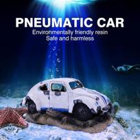 Resin Home Aquarium Retro Ornament Oxygen Pump Air Bubbler Stone for Aquarium Fish Tank Decorations White 1pcs