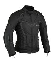 Vėsinama motociklininko striukė vyrams 5XL juoda