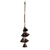 Rope Old Bronze Bells Pendants, Doorbell Pendants Home Decorations