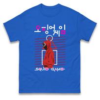 Squid Game Red Guard Mens T Shirt Womens Tops Tees 3XL