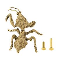 Metal Mantis King Cabinets Handle Artistic Strong Comfortable Grip Retro Style For Home Furniture Multiple functional