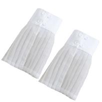 Women Pleated Sleeves Wrist Cuffs Faux Sleeves For Special Occasion Cuffs Extension Formal Armwear For Outfit Enhancer 1