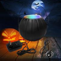 Halloween Witch Pot Fogger Smoke Making Machine for Birdbath