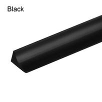 Potvynio užtvara Sauso ir šlapio atskyrimo silikoninis vandens kamštis Durų apačios sandarinimo juosta Lipni vandens sulaikymo juosta (Black,30cm) juoda
