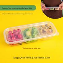ZISIZ Disposable Divided Lunch Box