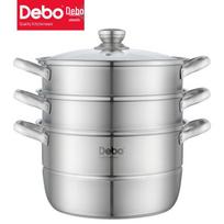 Debo 28cm Stainless Steel Steamer Pot