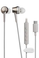 BGD Wired Earphones with and featuring no latency and beige gold Audio-Technica ATH-CKD7NC Noise-Canceling 1.2m Cable, Microphone, Built-in DAC,