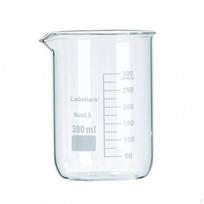 Low Form Beaker Flat Base Graduated Transparent Lab Glassware 50ML 1 PC 50ML Low Form 1 PC white