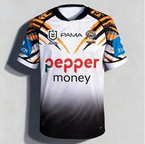 2026 New Summer Australian Western Tigers Men's Home Jersey Y2K Uniform Top Shorts Family and Children's T-shirt S balta