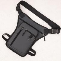 Men's Waist And Leg Bag Multifunctional Shoulder Messenger Bag Outdoor Sports Leg Bag One Size
