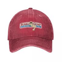 Bubba Gump Miško Krevetės Jūros Gėrybės Skalbtas Beisbolo Kepuraitė Amerika Vintažinė Trucker Kepurė Vasaros Unisex Lauko Apsauga Nuo Saulės Beisbolo Kepuraitės One Size brown