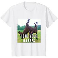 Laikykis, juokingas memas unisex marškinėliams XXXL