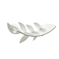 Simulated Leaves Shape Lizard Habitat Leaf Suction Cups Basking Rest Terrace  Vivarium balta
