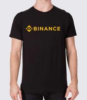Binance kriptovaliutų biržos marškinėlis XXL