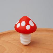 Silicone Mushroom Wine Stopper Champagne Bottle Sealer Reusable Airtight Cap for Preserving Wine and Sparkling Beverages One Size