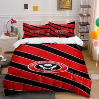 Diagonal stripes, Sheffield United. Bedding sets Duvet cover sets Duvet covers Pillowcases(1*Duvet Cover 2*Pillowcases without duvet insert) 135x200cm