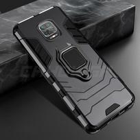 For Xiaomi Redmi 9 Case Shockproof Armor Magnetic Finger Ring Phone Cover For Redmi 9A 9C Note 9S 9 Pro Max Car Holder Stand Case Coque Capa Shell Redmi 9C juoda