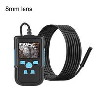 1080P HD IP67 Endoskopinė kamera, atspari vandeniui su pramoniniu 4,3 colio ekranu 8LED 2M Line 8mm Lens