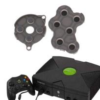 Xbox 1-osios kartos valdiklio laidus silikoninės gumos mygtukų kontaktinis padelis Abxy remontui
