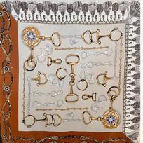 It'S Only 30. Jiang Shuying Wang Manni Has The Same Silk Scarf. Wang Manni 110 Silk Square Scarf. Silkworm Silk Is Versatile. 108X108CM