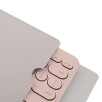 Odinė klaviatūros dėklas Apsaugantis nuo dulkių Vandeniui atsparus Dvigubo šono PVC Nešiojamas klaviatūros kelioninis dėklas-maišelis Logitech