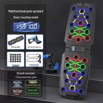 NaiDuo 30-in-1 Counting Push-up Board with Resistance Bands