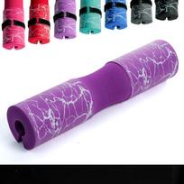 Foam Neck Guard Barbell Sleeve Non-Slip Squat Weightlifting Pad Home Gym Durable Foam Protective Gear For Men Women Fitness violetinė