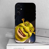 Cute S-Shrek  Phone Case For Samsung S25,S24,S21,S22,S23,S30,Ultra,S20,Plus,Fe,Soft Silicone Black Cover Samsung S30Ultra5G