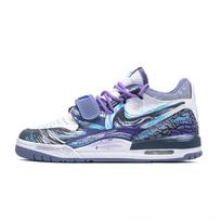 Jordan Legacy 312 Starry Guidance Suede Abrasion Resistant Abrasion Resistant Low top Vintage Basketball Shoes Men's CD7069-108(Team1027-) 38 gray