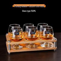 ZISIZ Crystal Glass Brandy Whisky Wine Glass Set