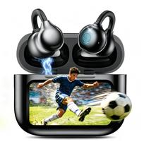 Bluetooth Wireless Earphones Breakthrough Earphones with Touchscreen Beyond Bone Conduction Ear Open Bluetooth Full Sound 500mAh High Sound Quality juoda