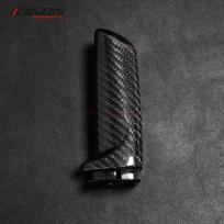 Real Carbon Fiber Car Handbrake Gear Shift Interior Trim Cover for BMW 3 Series E90 2005-2012 F20 F30 F31 GT F34 2013-2018 20*15*7 juoda