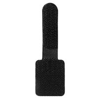Adhesive Hook and Loop Cable Ties - Reusable Cable Management for Wall, Desk, and Home One Size juoda