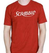 Scrabble word game t-shirt L