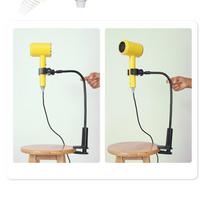 With Clamp Blow Dryer Holder Adjustable Hair Dryer Holder Hair Dryer Stand  Hands-Free Use juoda