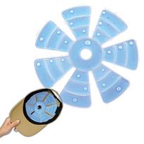 Fine Cooling Pad for Hats Snug Heatstroke Prevention Blue - Comfortable, Fit, Eco-Friendly, - FIN-1174 mėlyna