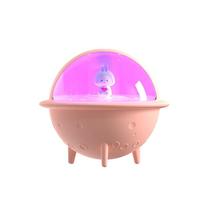 Space Planet Air Humidifier Usb Electric Ultrasonic Cool Water Mist Aroma Diffuser With Led Light For Home Room Mini Humidifier USB Cable