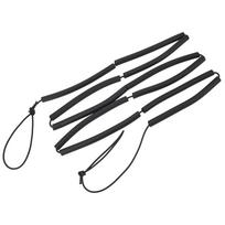 Rope Bungee Elastic Crossbar Foam Track High Jump Training Equipment Black