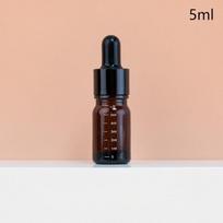 5-100 ml lašintuvų buteliukai su skalės reagentu akių lašais gintaro stiklo aromaterapinis skystas pipetės buteliukas Daugkartinio užpildymo buteliukai kelionės 5ml