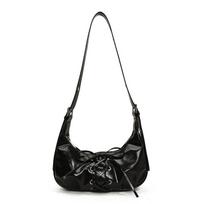 New Fashion Shoulder Messenger Bag juoda