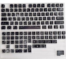 Spider Web Keycaps Side Print Shine-Through, PBT OEM Profile for 67/84/87/98 Key Custom Mechanical Keyboard armijos žalia spalva