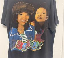 Brandy Rap Tour Album Adult Cotton T-Shirt S To 5XL BT105 Unisex T-Shirt XL