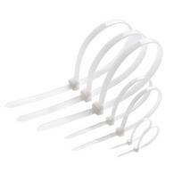 Yinghui Self-Locking Nylon Cable Ties balta spalva