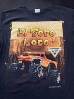 Monster Jam El Toro Loco Monster Truck 100% Cotton T-shirt Mens Tees Top, Black, Size: XL S
