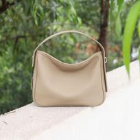 Minimalist 2025 Soft Togo Leather Tote Bag - Large Capacity Shoulder & Crossbody